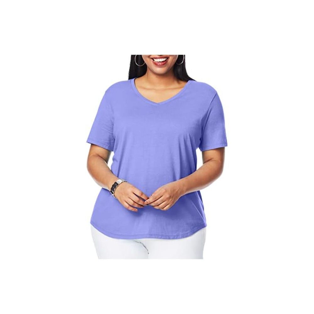 Hanes Women Just My Cotton Jersey T-shirt size 24